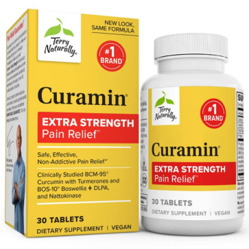 Terry Naturally Curamin Extra Strength | Curamin Extra Strength 120 Tablets