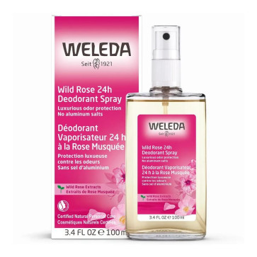 Weleda Wild Rose Deodorant Spray 3.4 fl oz